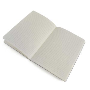 A5 Recycled Boneded Leather Notebook