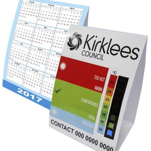 Desktop Room Thermometer with Calendar