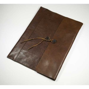 Ashbourne Leather A4 Envelope Document Case