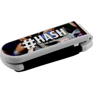 Foldable Hairbrush with Mirror