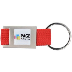 Metal Rectangular Key Ring