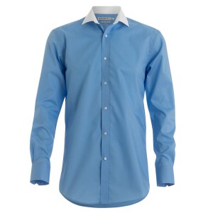 Kustom Kit Mens Long Sleeve Contrast Shirt 