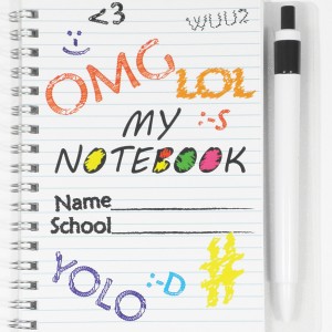 A5 Spiral Bound Notepad With Pen