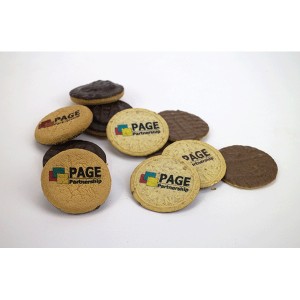 Printed Chocolate Biscuits