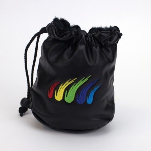 Wilson Staff Faux Leather Drawstring Valuables Pouch