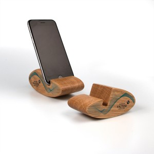 Oak Mobile Phone Stand