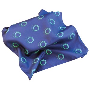 Printed Silk Square Scarf - 1 Colour