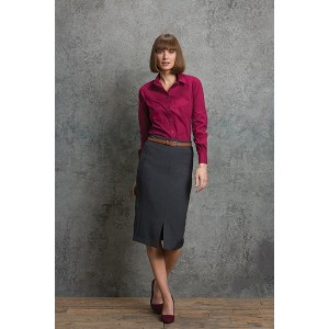 Kustom Kit Womens L/S Poplin Shirt
