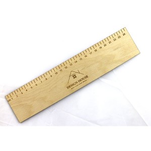 25cm Bespoke Wooden Ruler