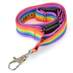 Rainbow Lanyard