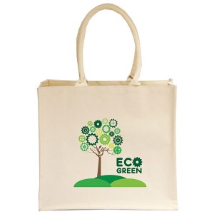 10oz Natural Canvas Bag - full colour