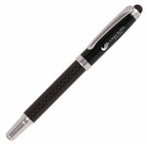 Carbon Fibre Capped Rollerball Pen