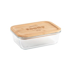 Airtight Lunch Box with Bamboo Lid