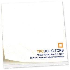 Square NoteStix Recycled Full Colour Adhesive Pads 75 x 75mm