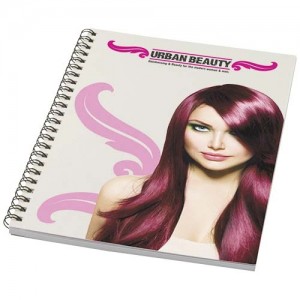 Desk-Mate® A5 colour spiral notebook
