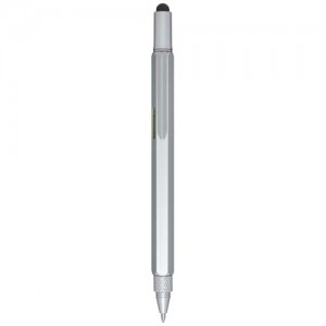 Dora recycled aluminium multifunctional pen (black ink)