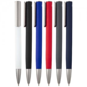 Ziguur recycled aluminium ballpoint pen (blue ink)