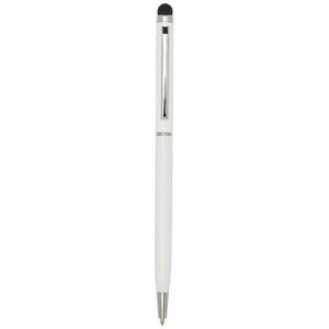 Ore aluminium ballpoint pen with stylus (blue ink)