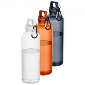 Oregon 750 ml RCS recycled plastic water bottle with carabiner