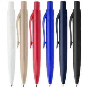 Ramin recycled plastic mini ballpoint pen (blue ink)