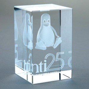 Crystal Rectangular Paperweight