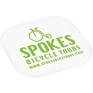 Transparent Plastic Drinks Coaster