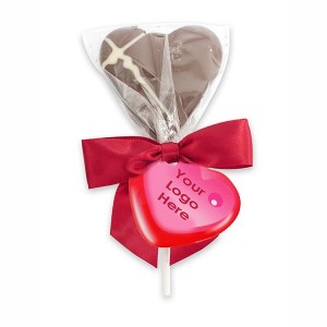 Heart Shape Chocolate Lolly