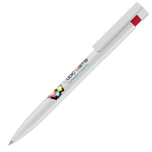 senator Liberty Polished Basic Plastic Ballpen with HD Digital Print