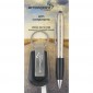 Blister Packed Contour-I Metal Ballpen With Hades Key Ring