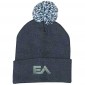 Acrylic Pom Pom Beanie Hat