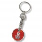 Stamped Trolley Coin Key Ring