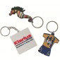75mm Moulded Soft PVC Key Ring
