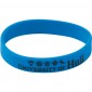  Screen Printed Silicone Wristband