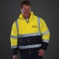 Yoko Hi-Vis 2 Tone Bomber Jacket 