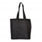 Black 10oz Canvas Cotton Shopper