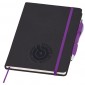 Medium Noir Notebook with Curvy Pen