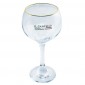 Gin Glass with Gold Trim
