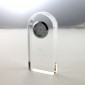 Optical Crystal Bevelled Arch Clock
