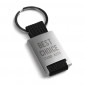 Web Strap Metal Key Ring