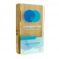 30mm Moso Bamboo and Acrylic Face Plate Award