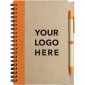 Eco Wirobound Notebook with Pen-Full Colour 