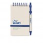 A6 Recycled Milk Carton Notebook and Ballpen Set