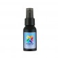 Black Aluminium Hand Sanitiser Spray - 100ml - Full Colour