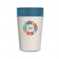 Circular Design 8oz Recycled Paper Travel Mug - Full Colour