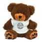 5 Inch George Bear With White T-Shirt - Full Colour 