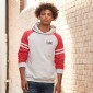 Jerzees NuBlend Varsity Colour-Block Hoodie