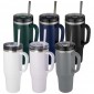 Melbourne 1200 ml RCS certified insulated tumbler with straw