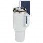 Sydney 1200 ml double wall RCS certified copper vacuum insulated tumbler with straw