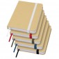 Reed A6 recycled hard cover notebook with plain pages