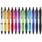 Nash recycled plastic ballpoint pen with black trims (black ink)